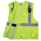 Ergodyne L Lime Economy Breakaway Mesh Vest Class 2 - Single Vest 8215BA-S - alternate 6